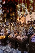 Marrakech - Medina meridionale, il souk dei lattonieri. 